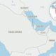 British military says ship caught fire after being hit off coast of Qatar