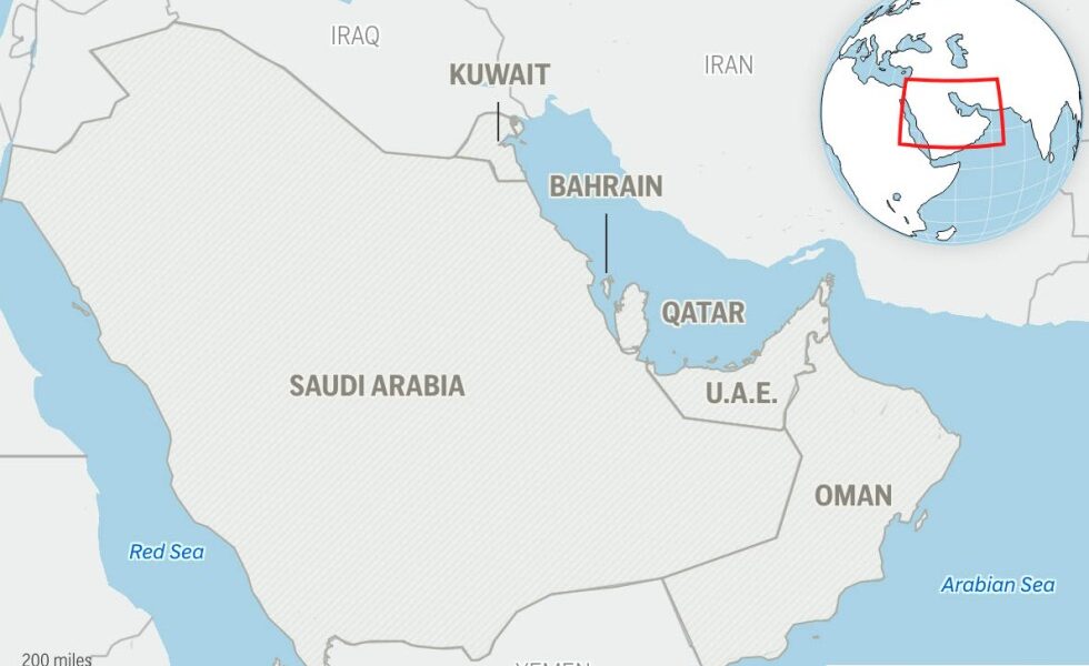 British military says ship caught fire after being hit off coast of Qatar