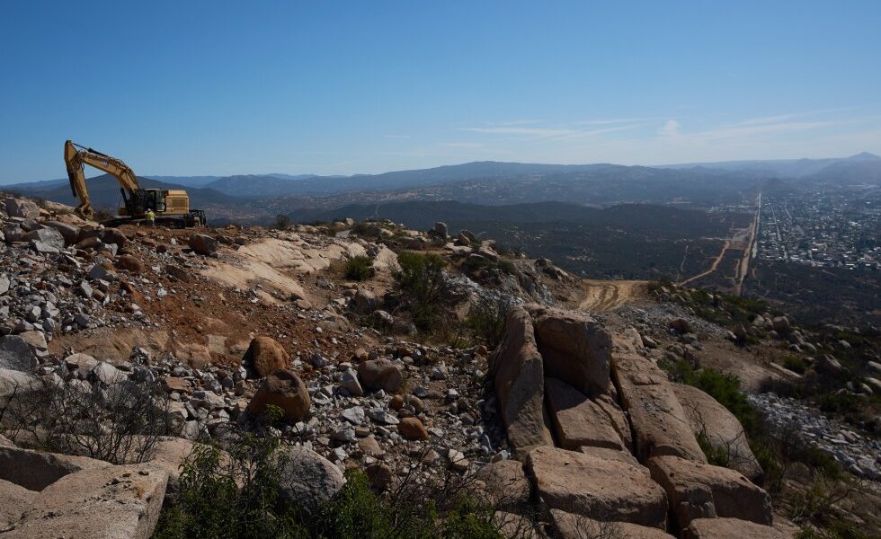 Indigenous leaders say US-Mexico border wall construction is ruining sacred sites