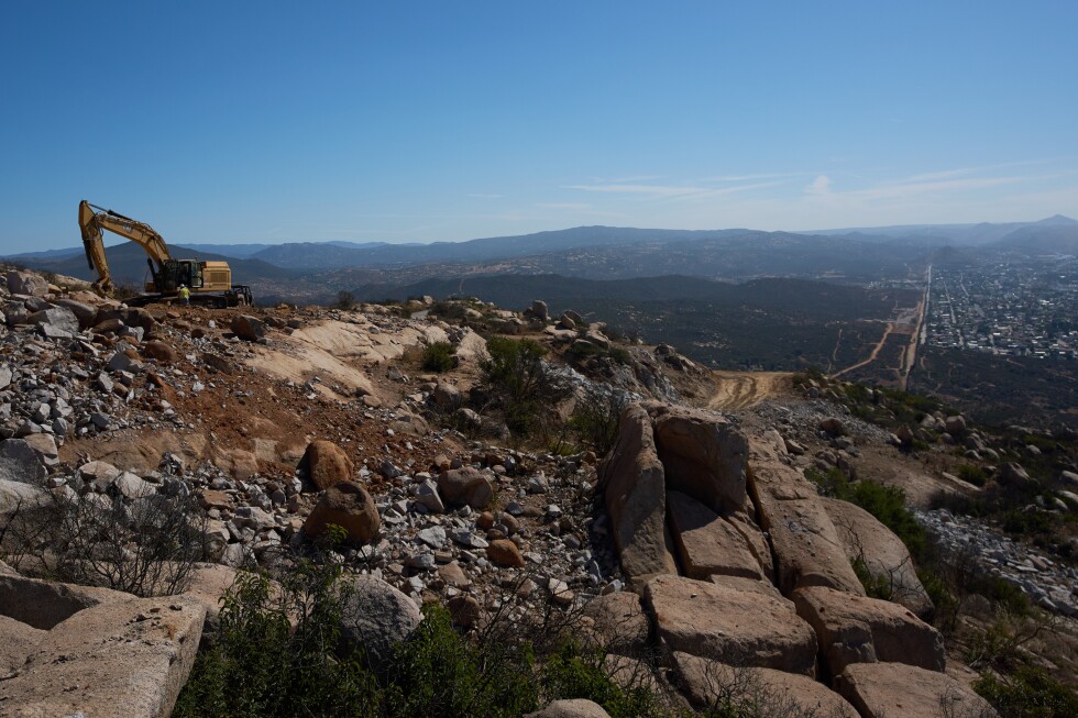 Indigenous leaders say US-Mexico border wall construction is ruining sacred sites