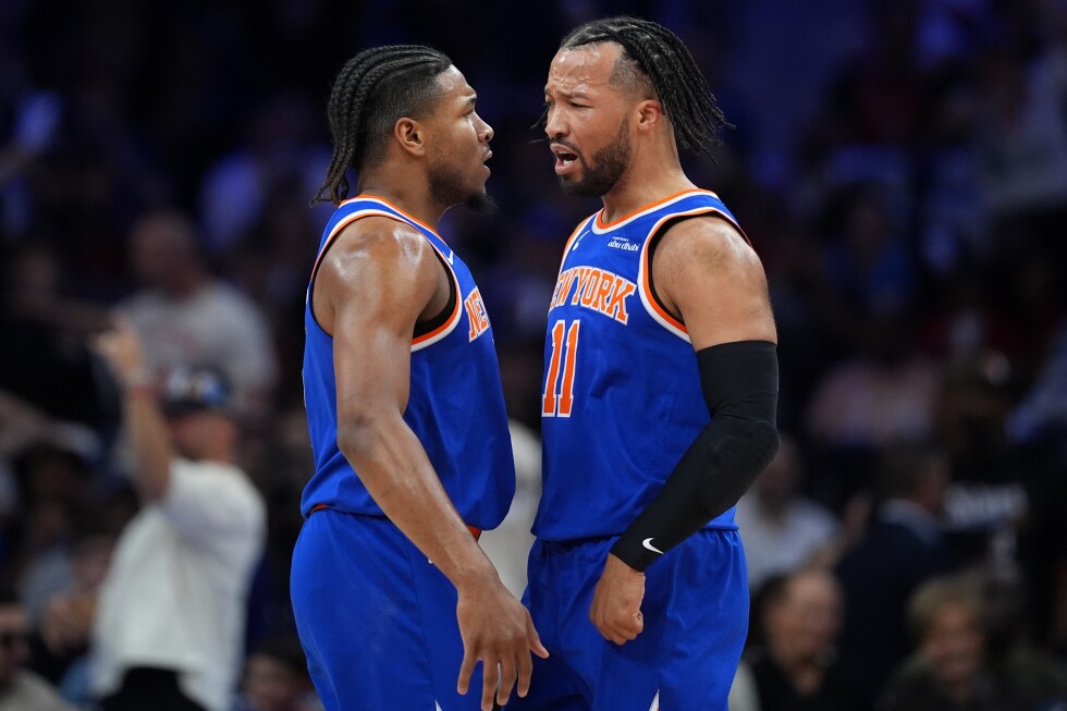 Knicks back in Eastern Conference finals after Game 4 rout of 76ers