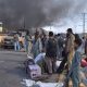 A suicide bombing near a railway track in southwest Pakistan kills at least 23 people