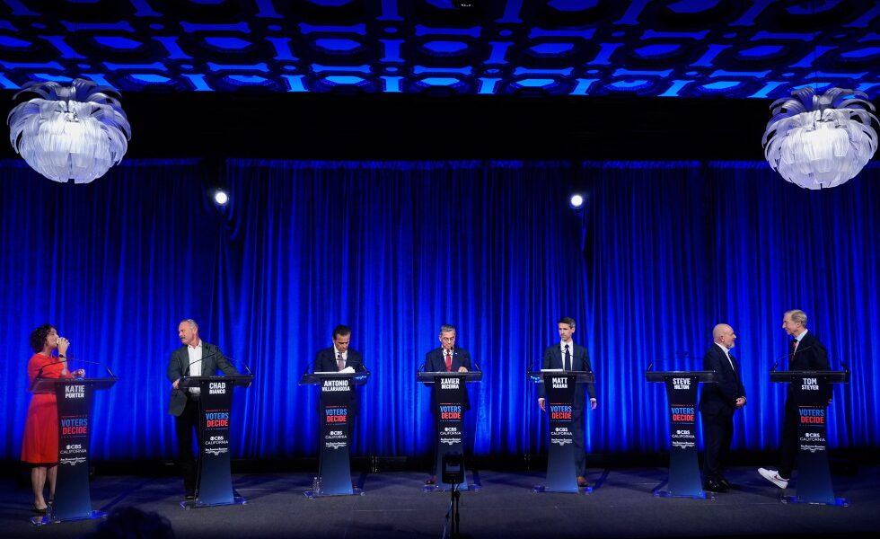 Voters in California governor's race to decide future of state government