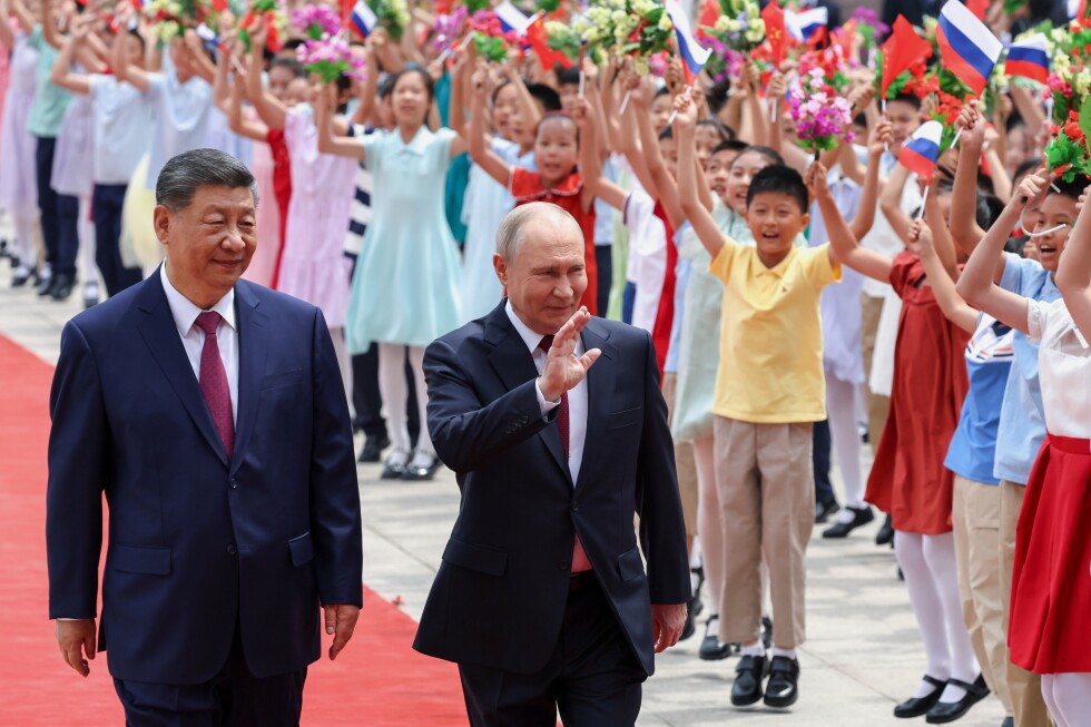Xi and Putin meet in Beijing days after Trump’s visit