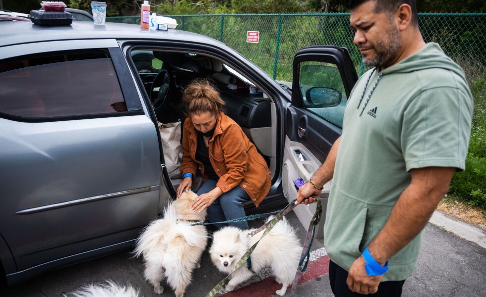 Officials lift evacuation orders for some California residents living near a damaged chemical tank