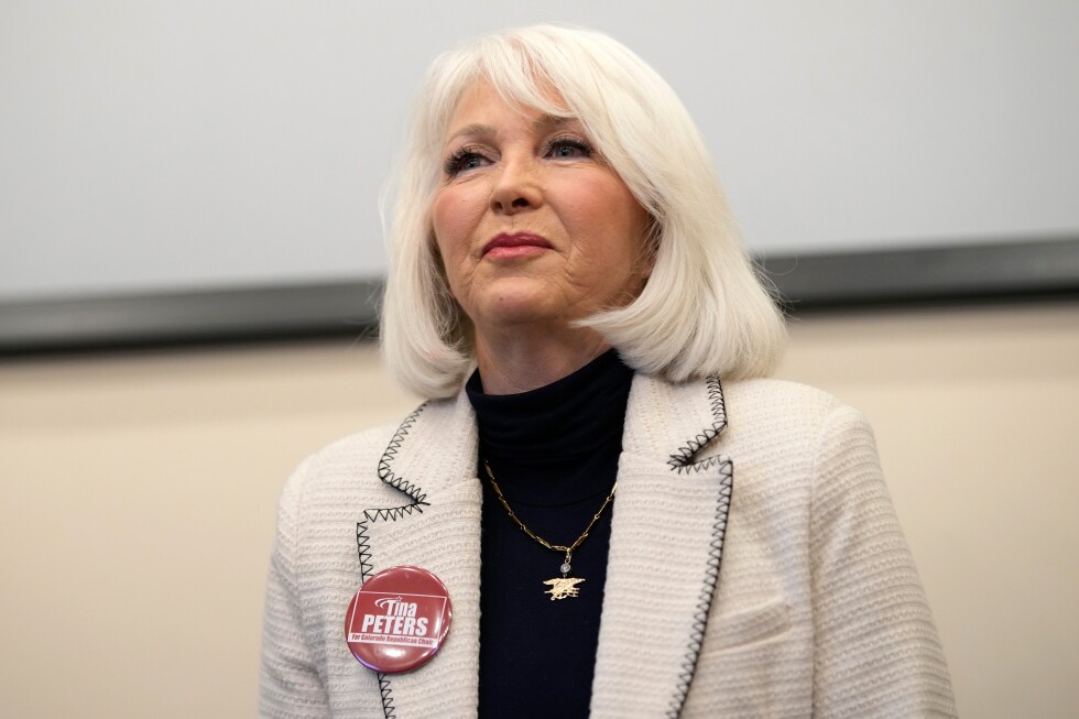 Colorado governor commutes sentence of ex-elections clerk Tina Peters