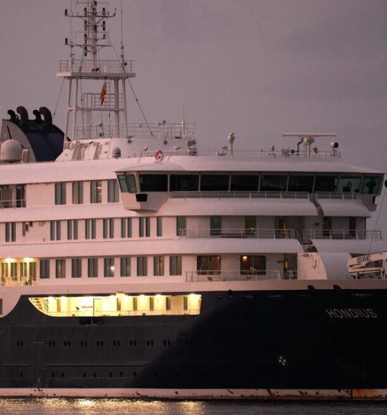 Cruise ship at center of hantavirus outbreak arrives at Spain's Tenerife