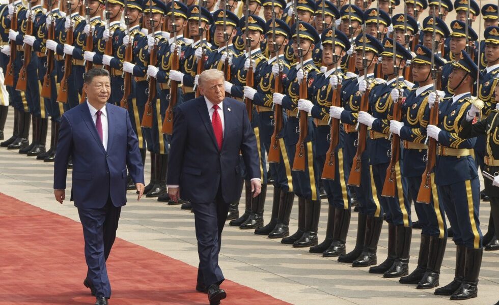 Trump is wrapping up his Beijing visit