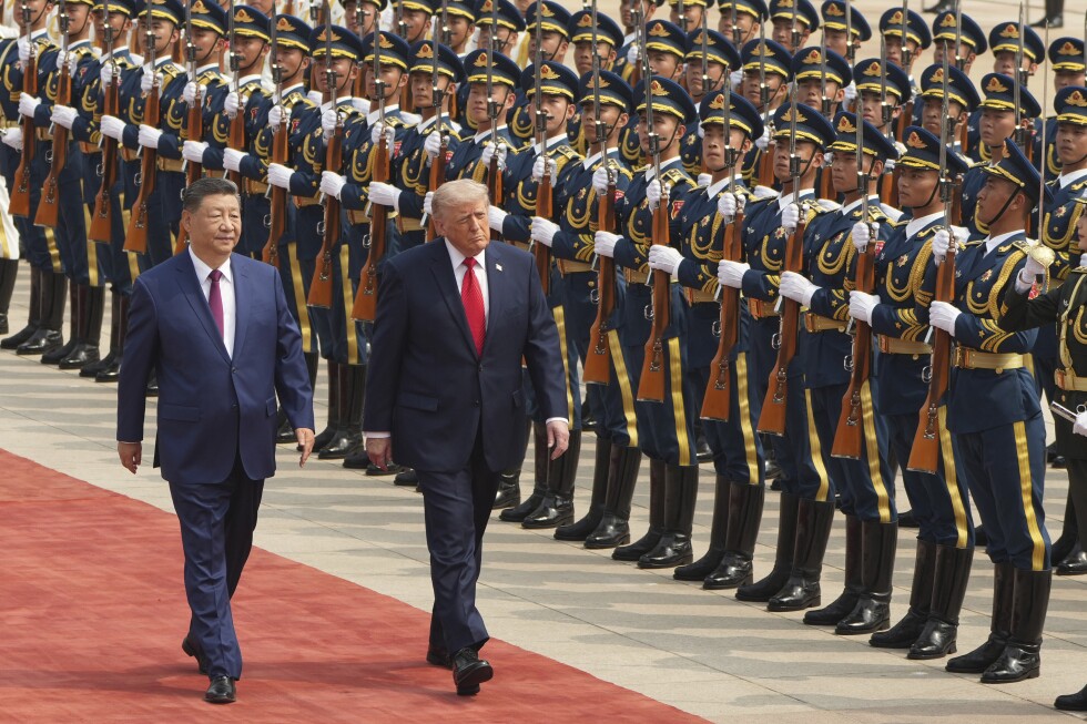 Trump is wrapping up his Beijing visit