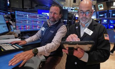 US stocks fall further from their records