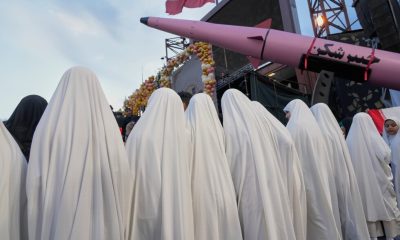Iran's capital sees weapon demonstrations and missiles displayed at weddings
