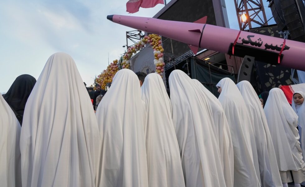 Iran's capital sees weapon demonstrations and missiles displayed at weddings