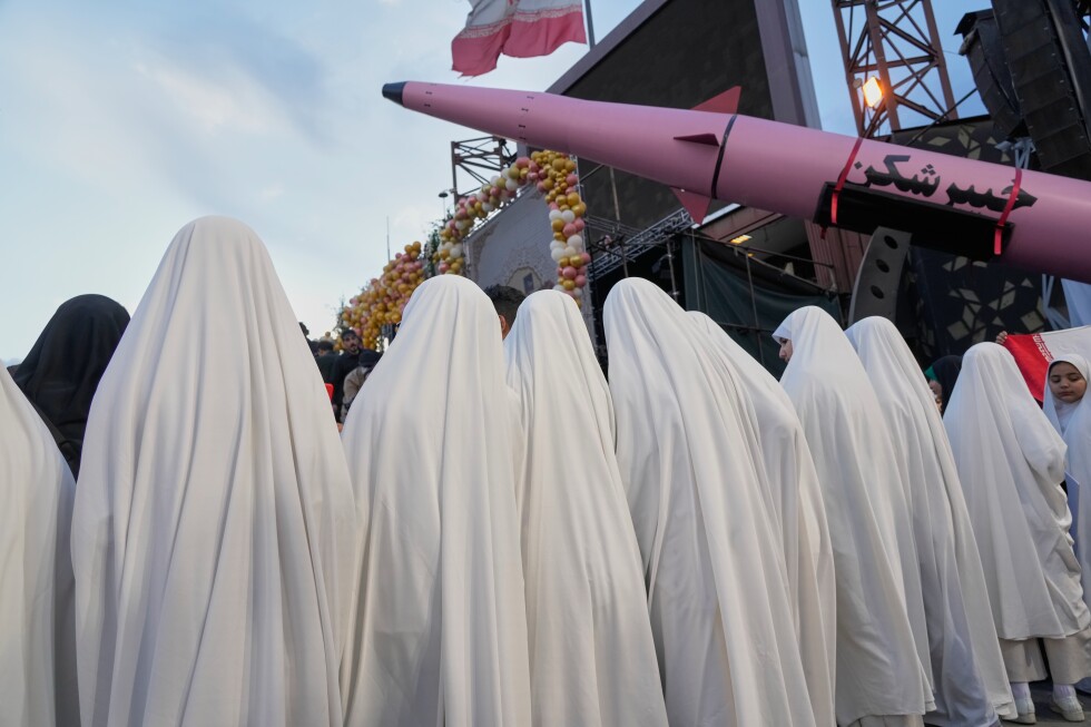 Iran's capital sees weapon demonstrations and missiles displayed at weddings