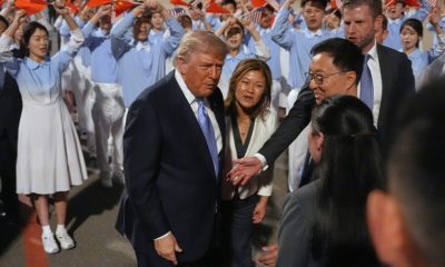 Trump feted as he spends hours with Xi during China trip