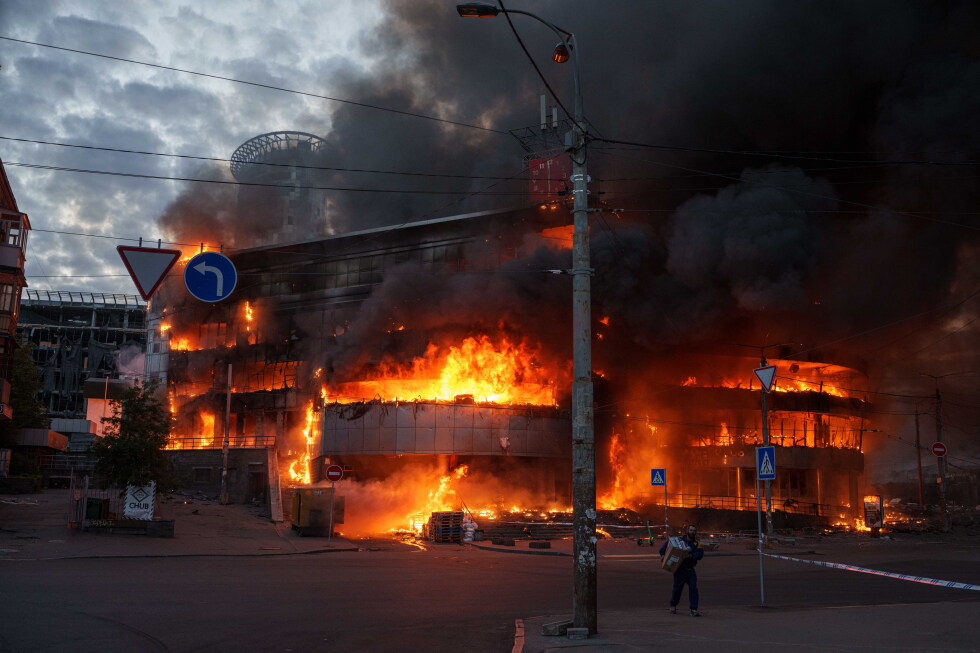 Russia pounds Kyiv with missiles and drones overnight