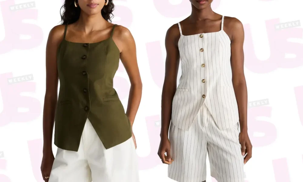 This ‘Simply Elegant’ $30 Linen Vest Has Quiet Luxury Energy
