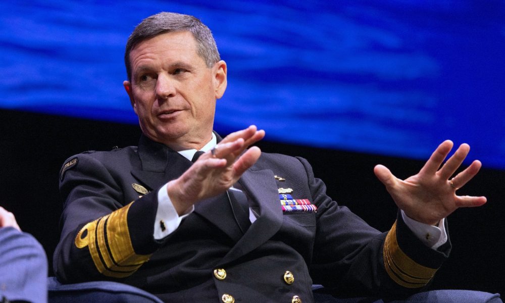Navy chief's warning over sea lanes, submarine politicisation