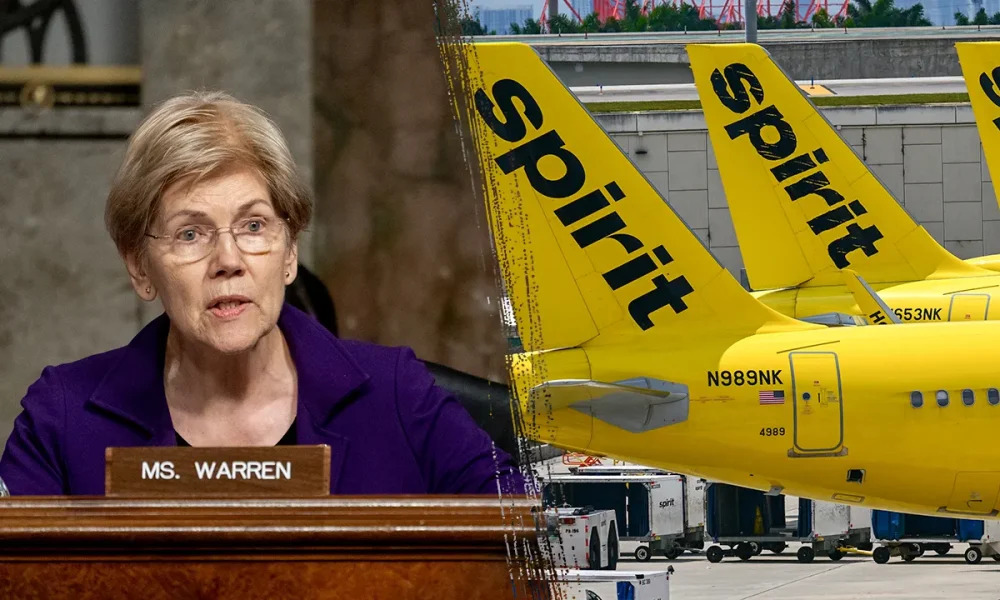Sen Warren faces backlash over JetBlue merger block after Spirit shuts down