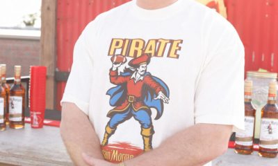 Summer House star West Wilson is teaming up with Captain Morgan to bring The Captain’s Challenge to tailgates across the country and gave fans a first look at the brand’s upcoming collab with Pirate Worldwide.