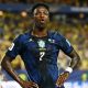 Brazil's Vinicius Jr celebrates scoring against Haiti at the 2026 World Cup