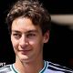 George Russell in the paddock in Monaco