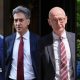Wes Streeting, Ed Miliband, Pat McFadden and Yvette Cooper all wearing suits and looking serious