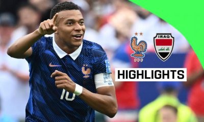Kylian Mbappe celebrating a goal