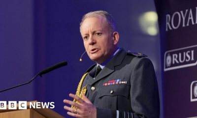 UK in most dangerous period I've known, UK Chief of the Defence Staff tells BBC