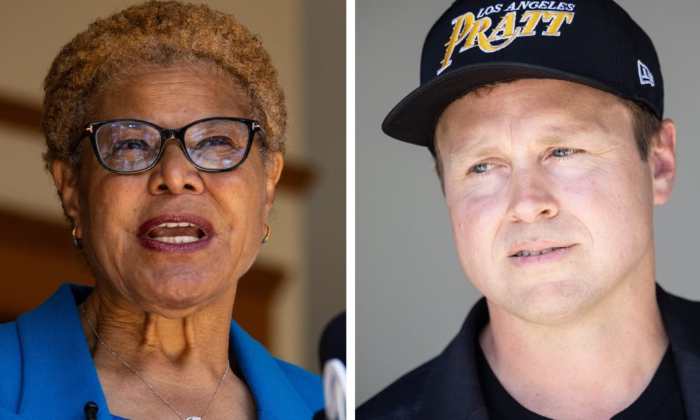 Bass and Pratt will advance in L.A. mayoral race, traders say