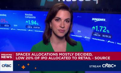 SpaceX allocations mostly decided, only 20% of IPO allocated to retail