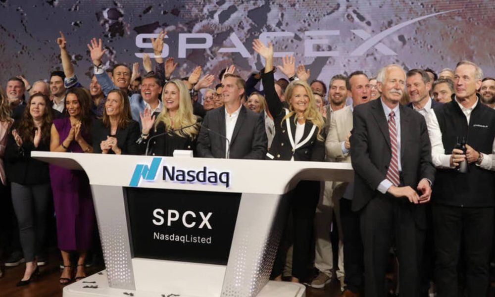 The average SpaceX buyer post-IPO is almost under water after two-day slide