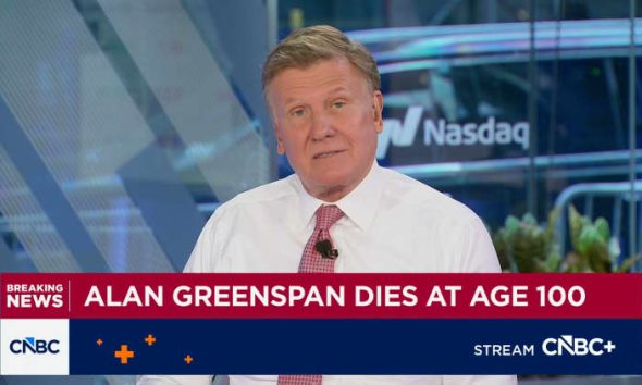 Alan Greenspan, former chairman of the Fed, dies at age 100
