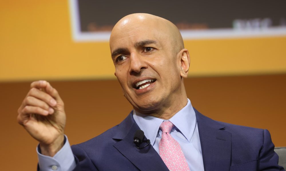 Minneapolis Fed President Neel Kashkari says he expects a rate hike this year
