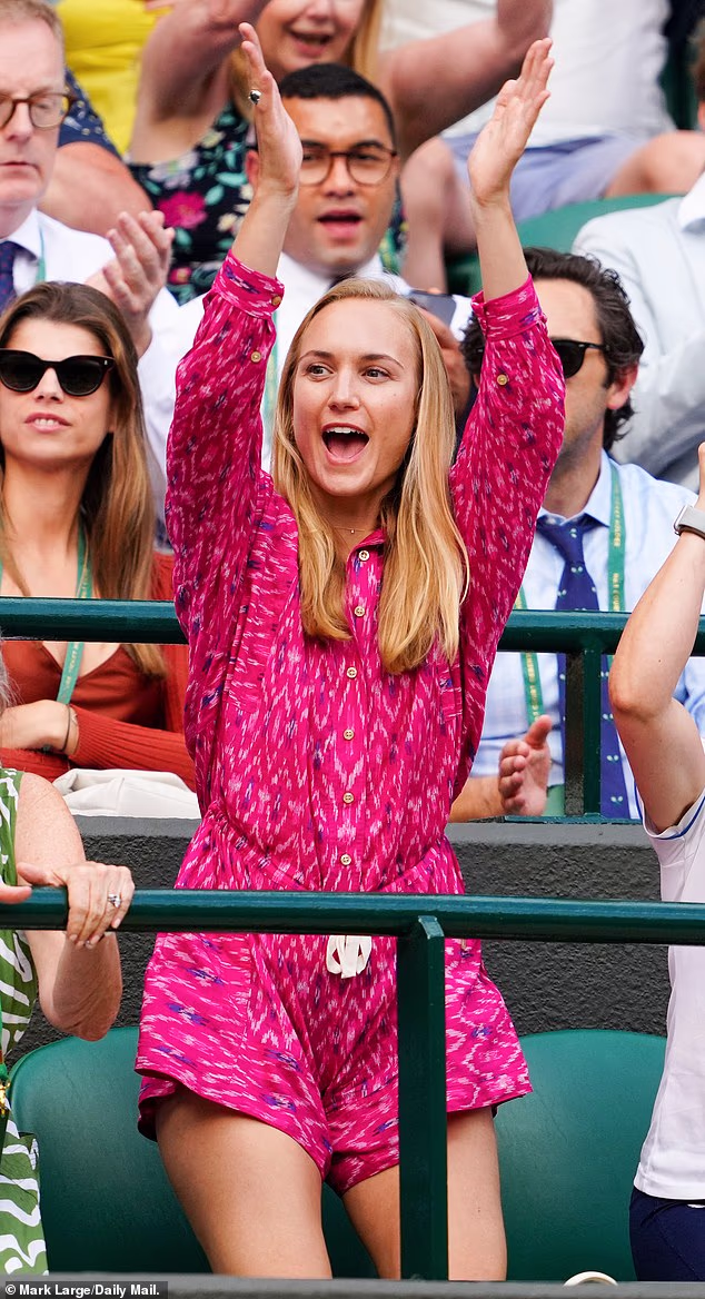 Game, set, love match! Meet the glamorous Wimbledon WAGs - and supportive HABs - flocking to centre court to cheer on their tennis ace partners