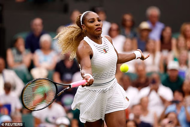 Serena Williams, 44, makes stunning tennis return with husband and kids cheering her on at Wimbledon - after using weight-loss jabs to kick-start her comeback