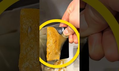 How Much Money Does He Make from the Gold Dust He Has Been Saving? #shorts #gold #viral #money