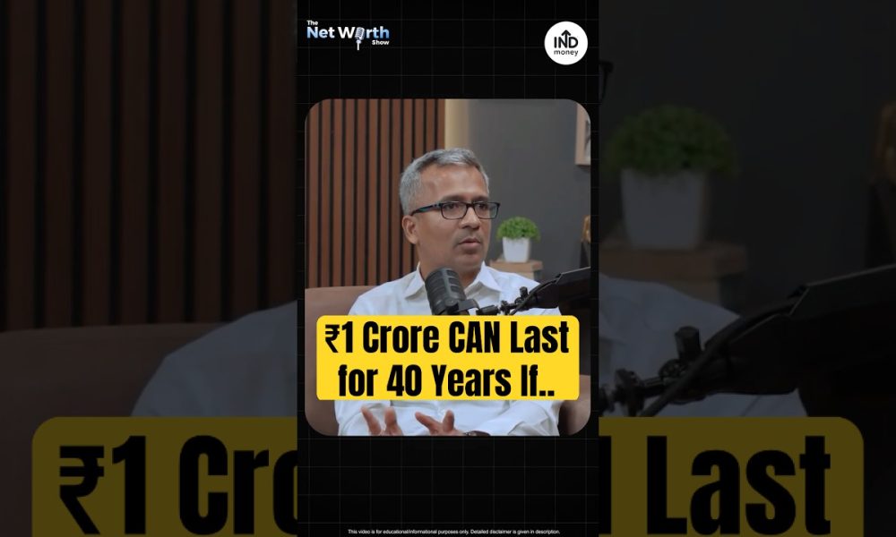 How Long Will 1 Crore Last You? #finance #wealth