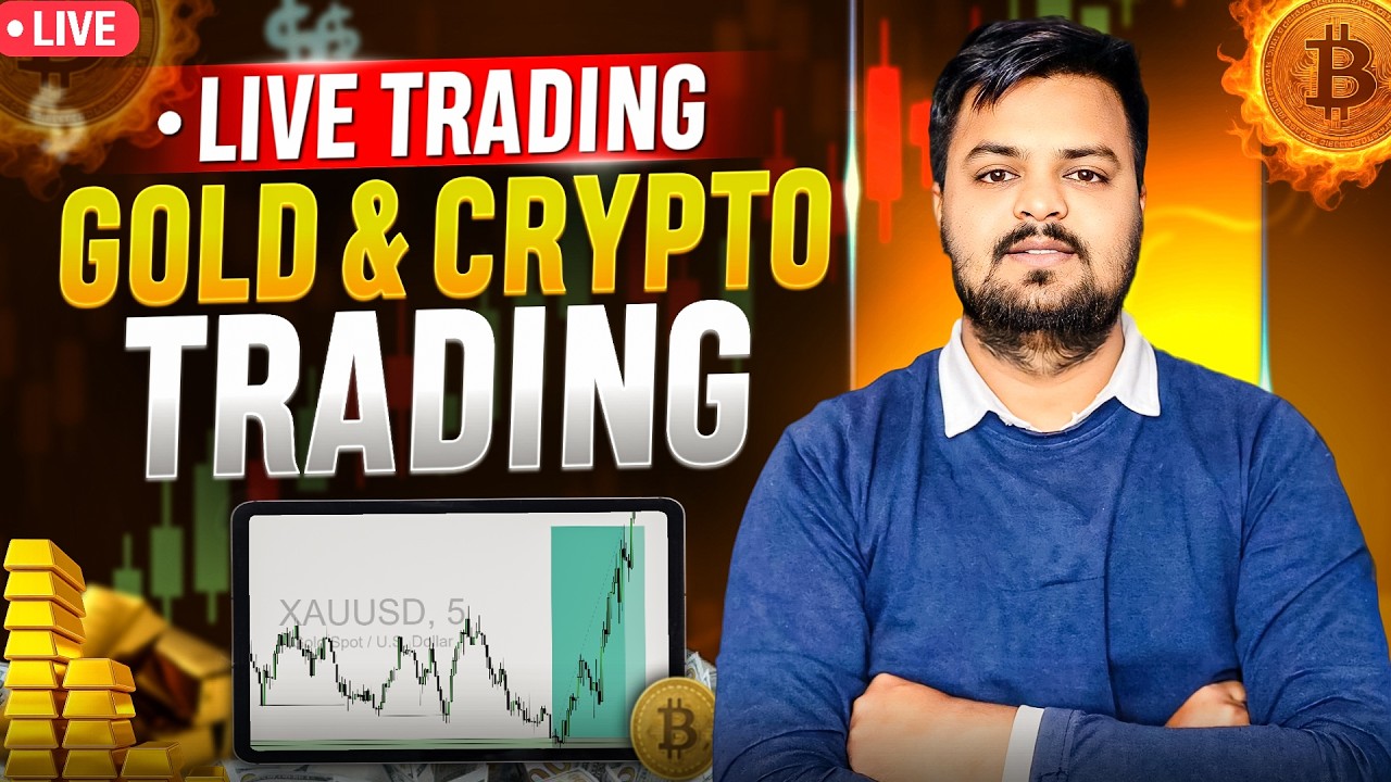 Crypto Gold Live Trading 01 June | Crypto Trading LIVE | BTC Live Trading | XAUUSD LIVE | #gold #btc