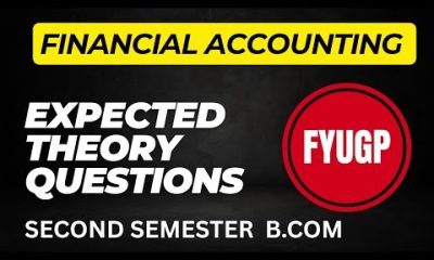 FINANCIAL ACCOUNTING ||EXPECTED QUESTIONS ||THEORY ||B.COM||FYUGP