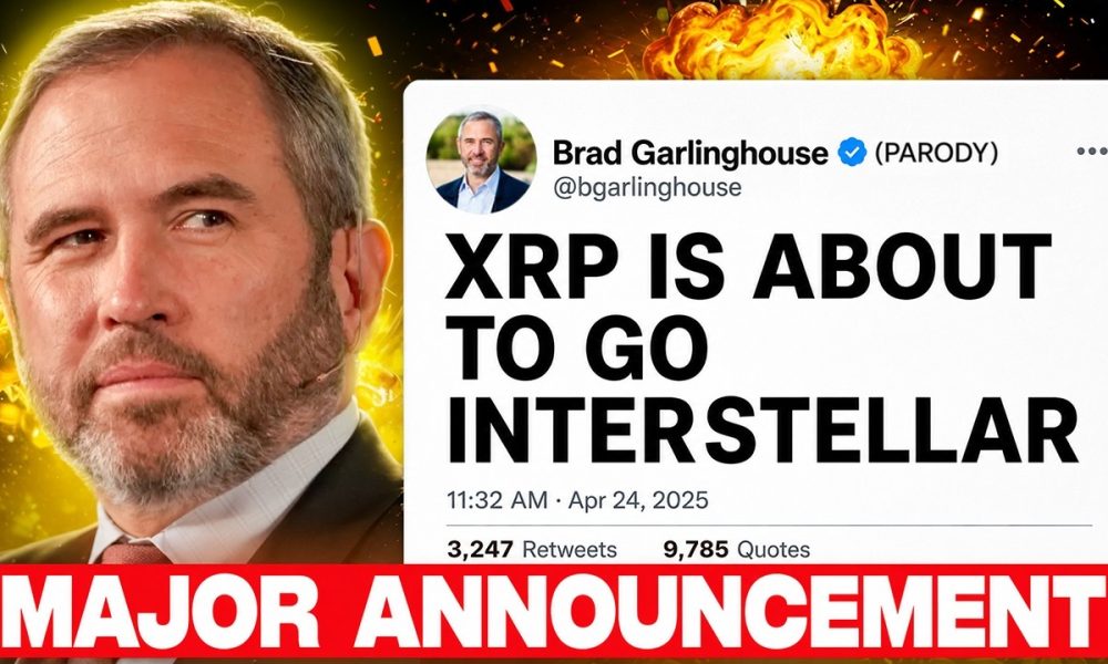 BRAD GARLINGHOUSE: XRP IS ABOUT TO GO INTERSTELLAR!? *Woah*