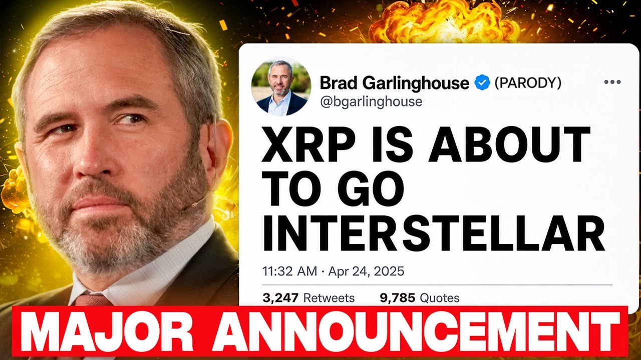 BRAD GARLINGHOUSE: XRP IS ABOUT TO GO INTERSTELLAR!? *Woah*
