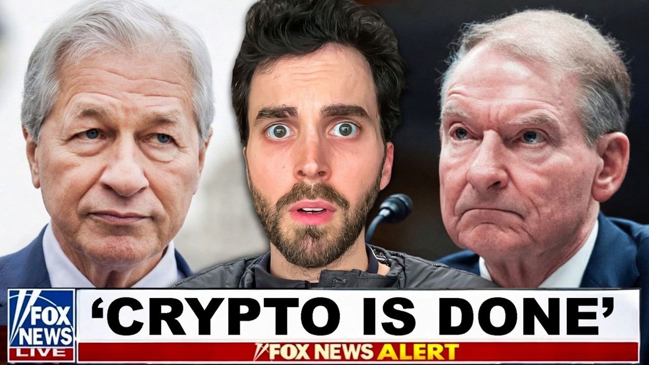 JPMorgan CEO Delivers CHILLING Warning To Crypto Industry (You Have To See To Believe)