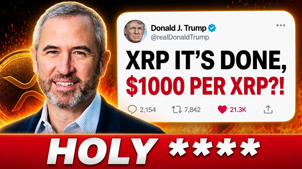 TRUMP + GARLGINHOUSE MASSIVE STATEMENTS! $1000 XRP??!