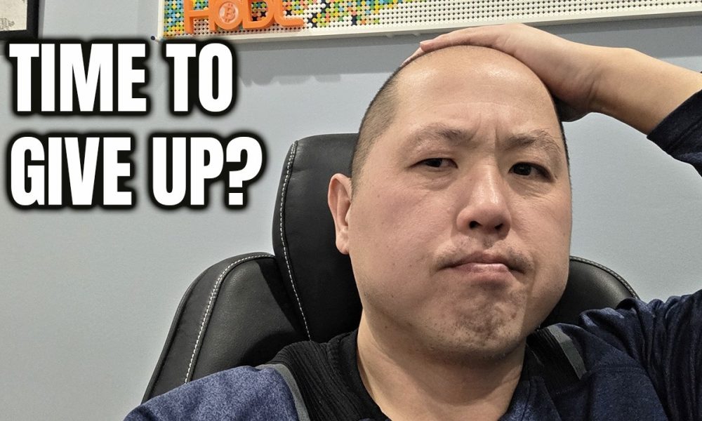 Time To Give up On Bitcoin & Crypto?