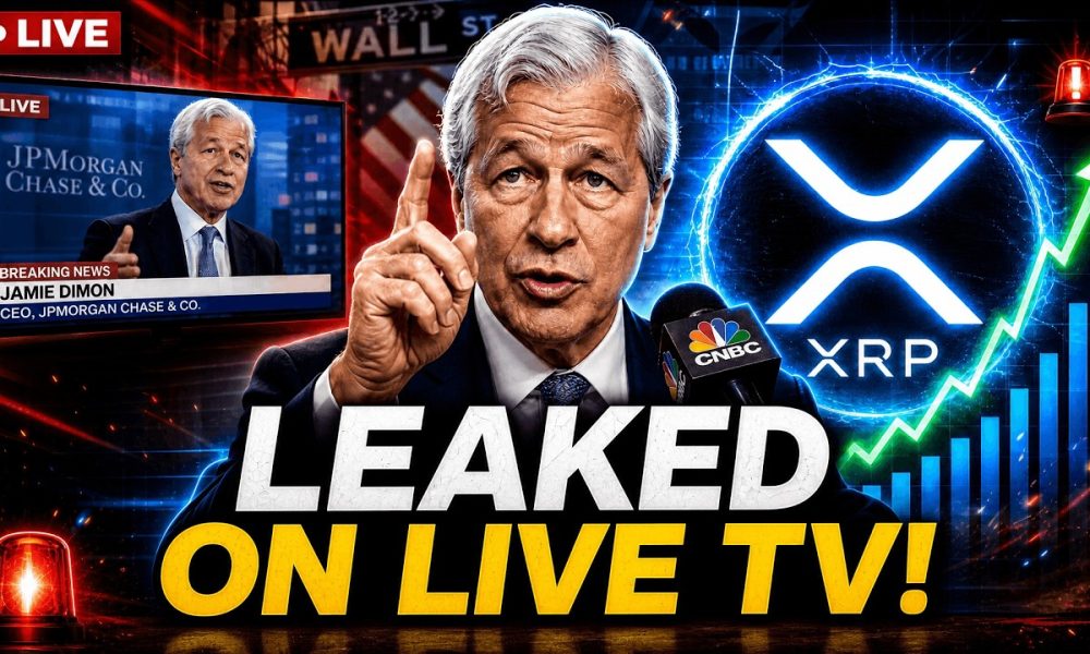 JAMIE DIMON JUST LEAKED MAJOR XRP NEWS! (ON LIVE TV!)
