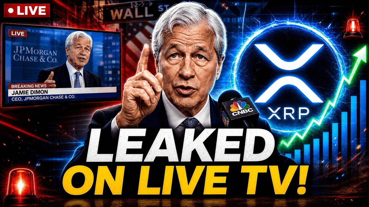 JAMIE DIMON JUST LEAKED MAJOR XRP NEWS! (ON LIVE TV!)