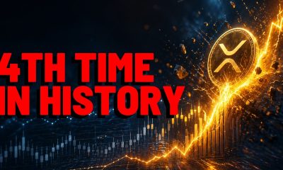 XRP "BACK IN ZONE IT HAS ONLY SEEN 4 TIMES IN 13 YEARS"