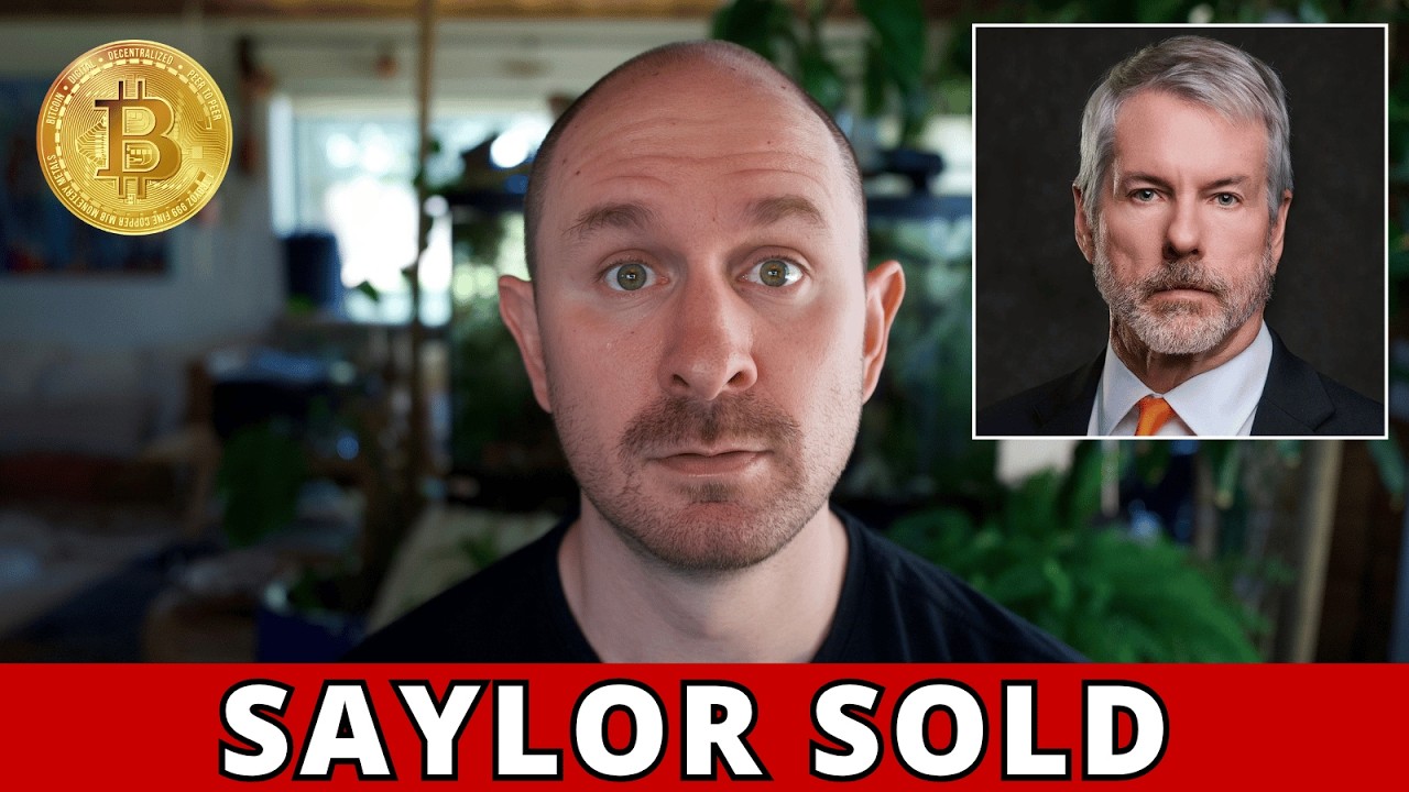 Michael Saylor Just SOLD Bitcoin Despite Saying He'd NEVER Sell
