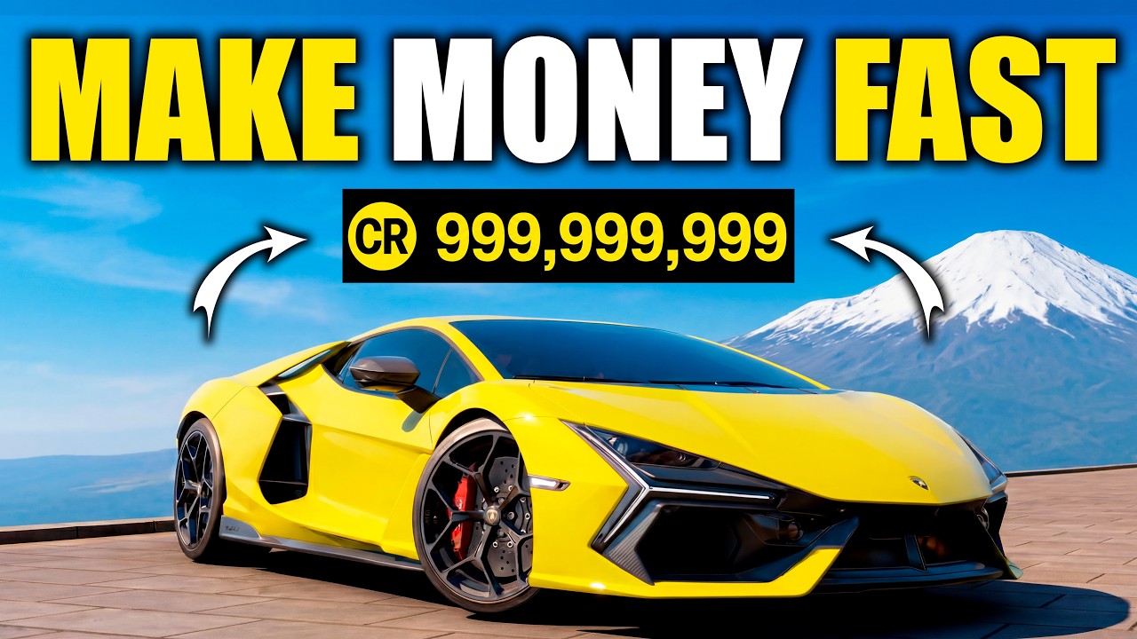BEST METHOD to MAKE MONEY in Forza Horizon 6! (NEW)