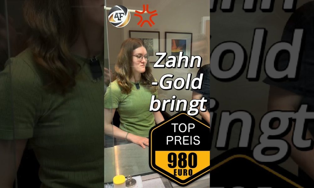 Zahngold bringt gutes Geld